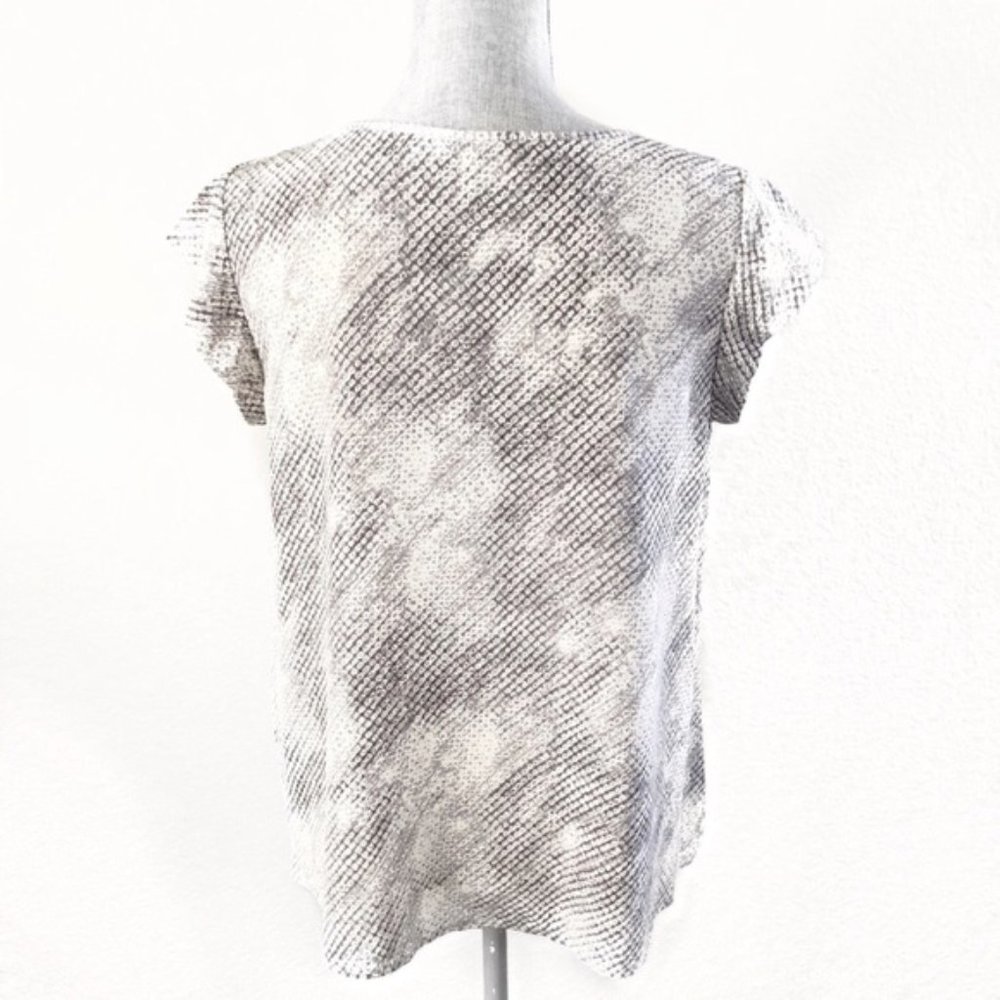 Joie Python Print Silk Blouse Size Small - image 5